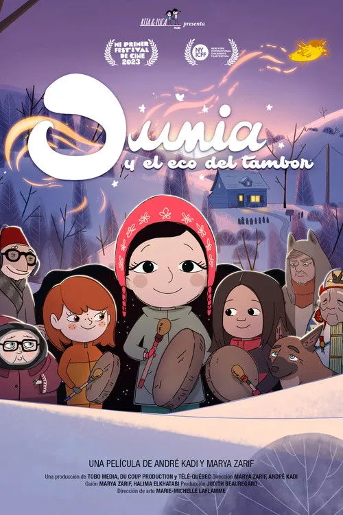 Póster de la película Dunia y el eco del tambor (2024)