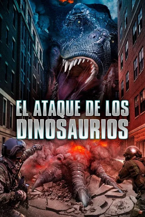 Póster de la película El ataque de los dinosaurios (2022)