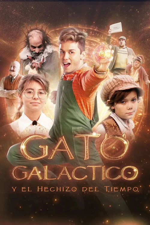 Póster de la película El gato galactico y el hechizo del tiempo (2024)
