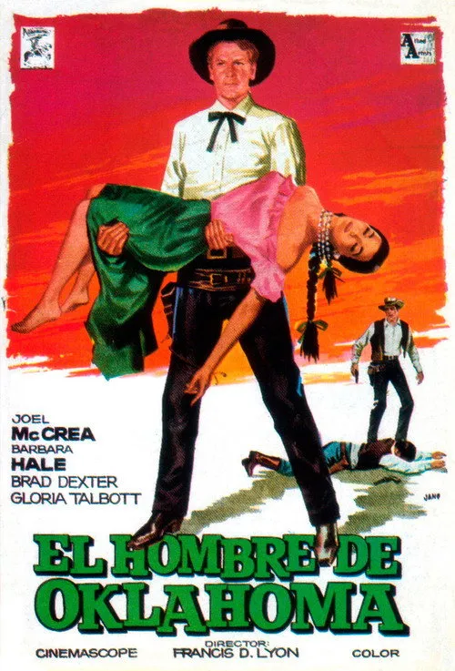 Póster de la película El hombre de Oklahoma (1957)
