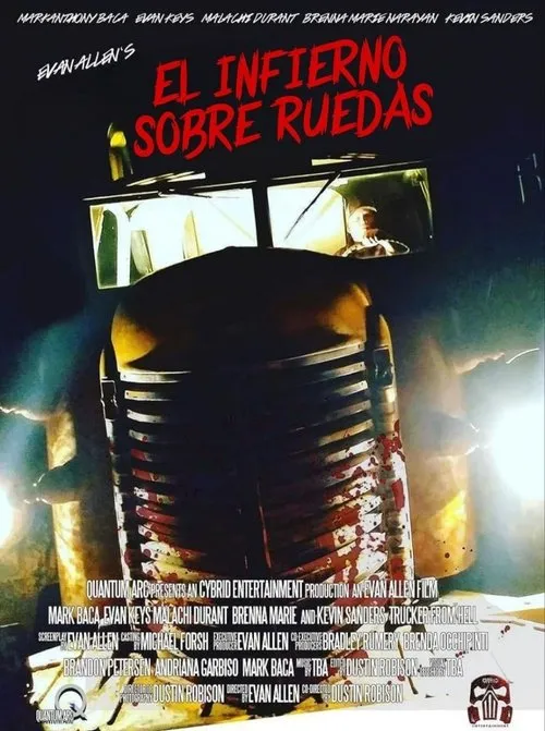 Póster de la película El infierno sobre ruedas (2022)