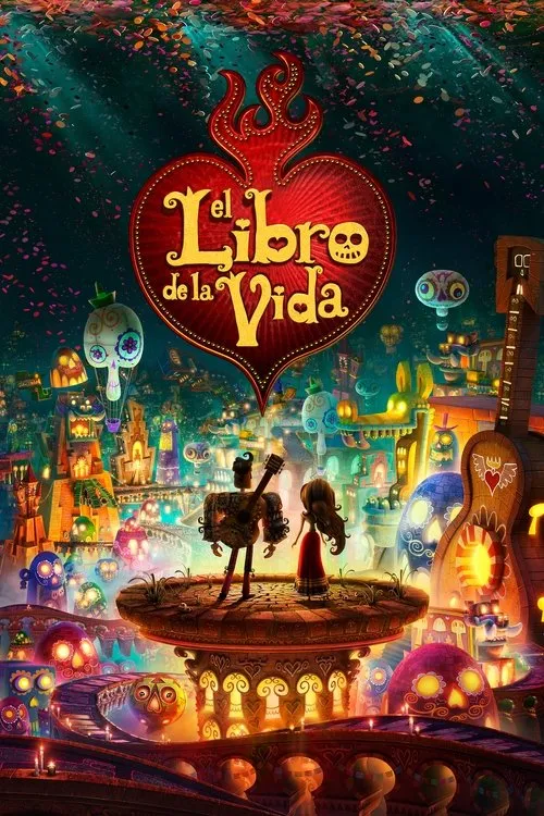 Póster de la película El libro de la vida (2014)