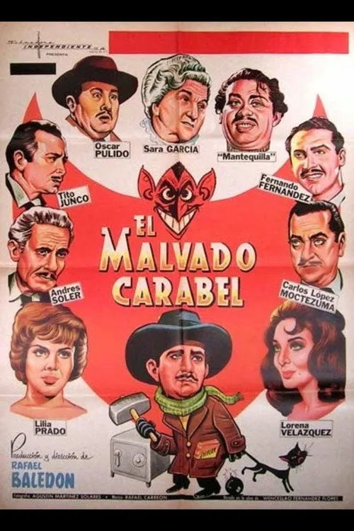 Póster de la película El malvado Carabel (1962)