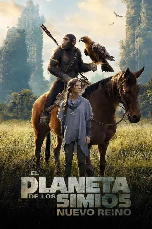 Póster de la película El planeta de los simios: Nuevo reino (2024)