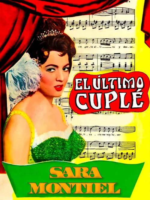 Póster de la película El último cuplé (1957)