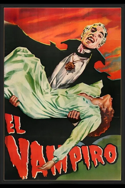 Póster de la película El vampiro (1957)