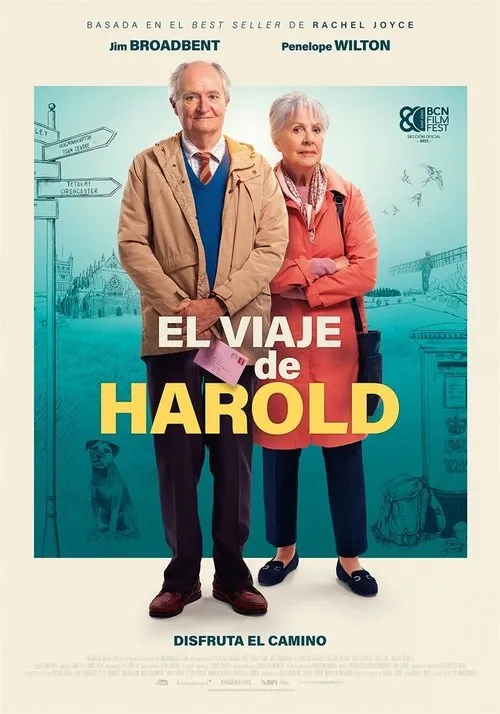 Póster de la película El viaje de Harold (2023)