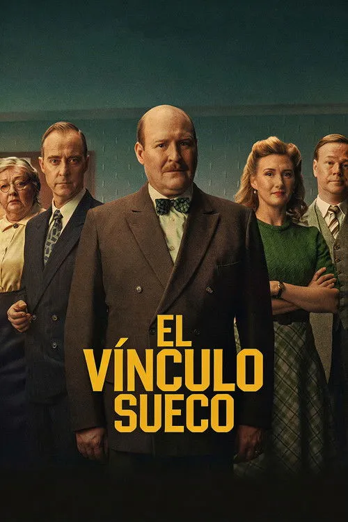 Póster oficial de la película El vínculo sueco estrenada en 2026