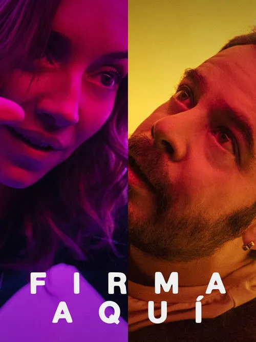 Póster de la película Firma aquí (2024)