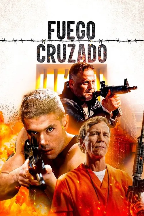 Póster de la película Fuego Cruzado (2023)