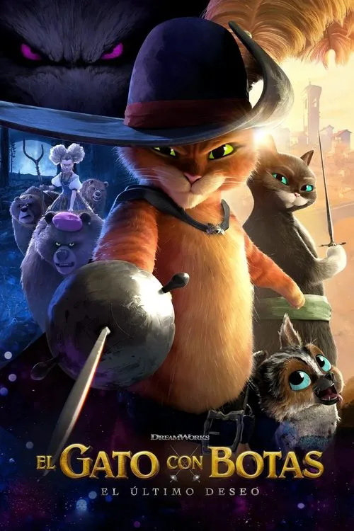 Póster de la película Gato con botas: El último deseo (2022)