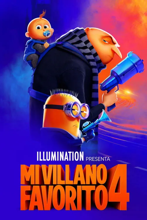 Póster de la película Gru 4. Mi villano favorito (2024)