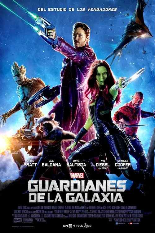 Póster de la película Guardianes de la galaxia (2014)