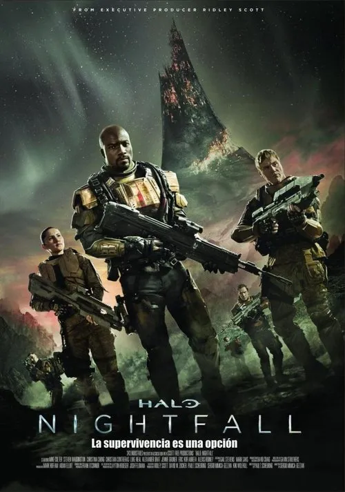 Póster de la película Halo: Nightfall (2014)