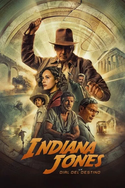 Póster de la película Indiana Jones y el dial del destino (2023)