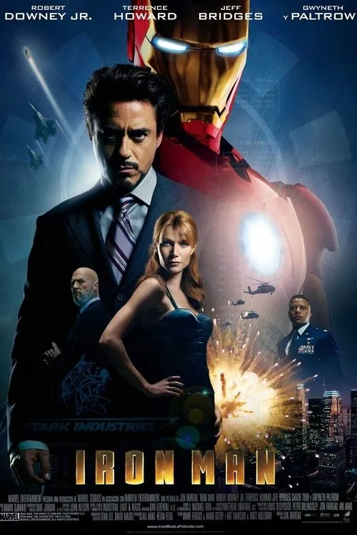 Póster de la película Iron Man (2008)