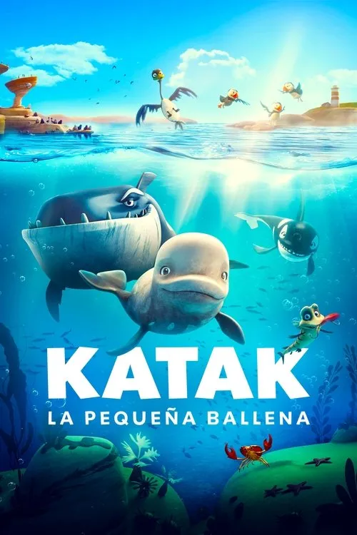 Póster de la película Katak, la pequeña ballena blanca (2023)