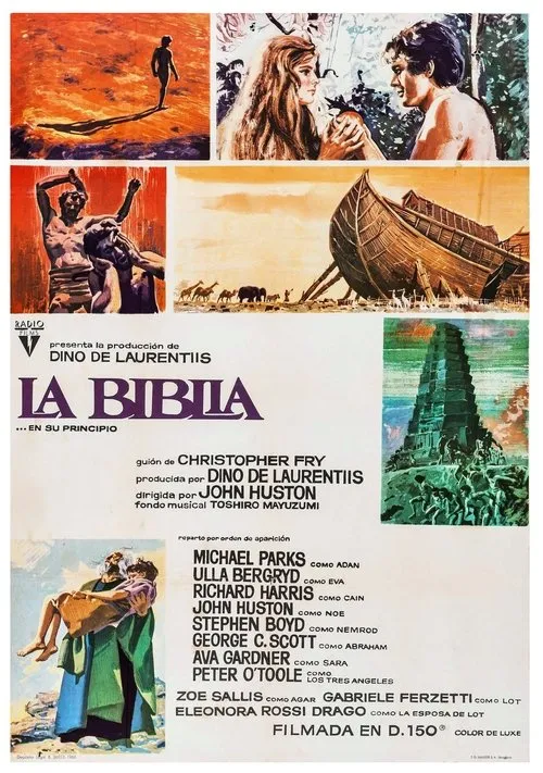 Póster de la película La biblia (1966)