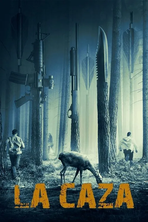 Póster de la película La cacería (2020)