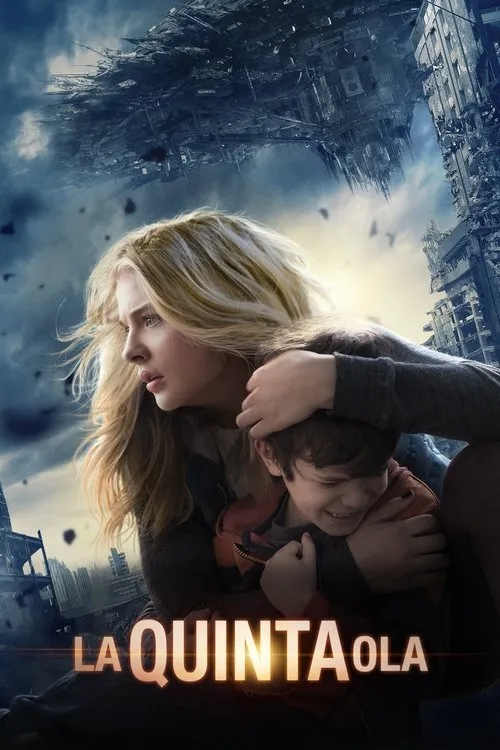 Póster oficial de la película La quinta ola estrenada en 2016
