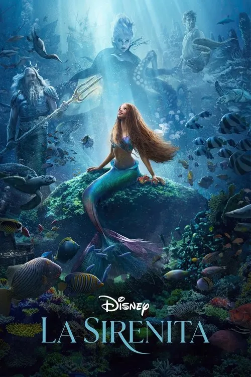 Póster de la película La sirenita (2023)