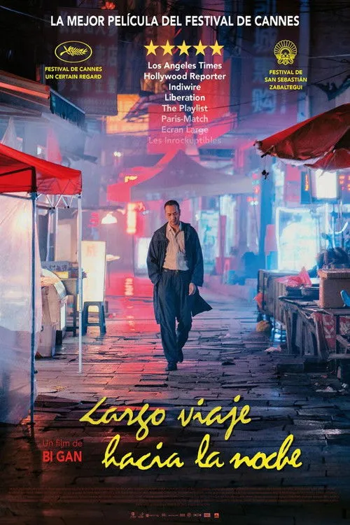 Póster de la película Largo viaje hacia la noche (2018)