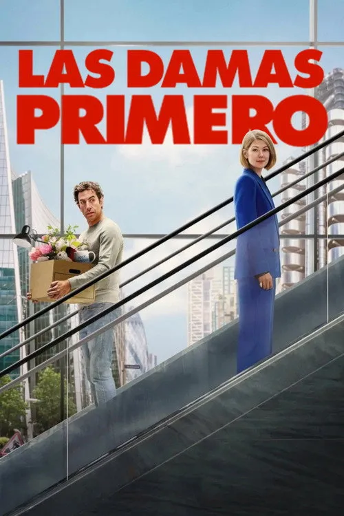 Póster oficial de la película Las damas primero estrenada en 2026