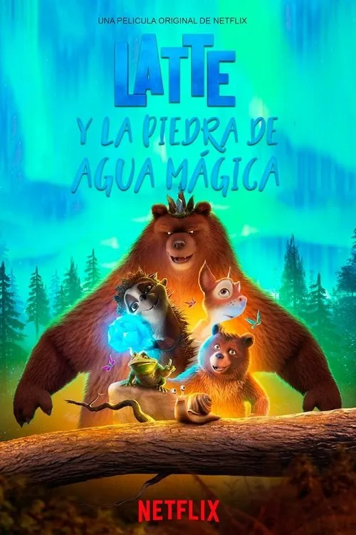Póster de la película Latte y la piedra de agua mágica (2019)