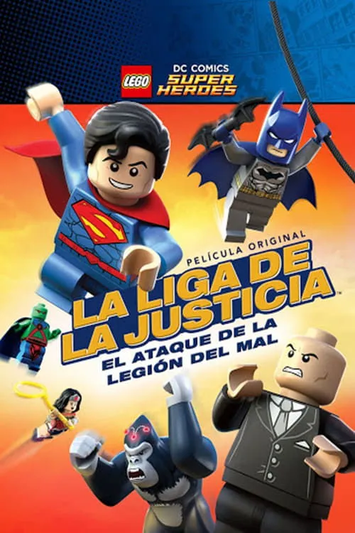 Póster de la película LEGO DC Liga de la Justicia: Ataque de la Legión del Mal (2015)
