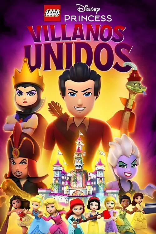 Póster de la película LEGO Princesas Disney: Villanos unidos (2025)