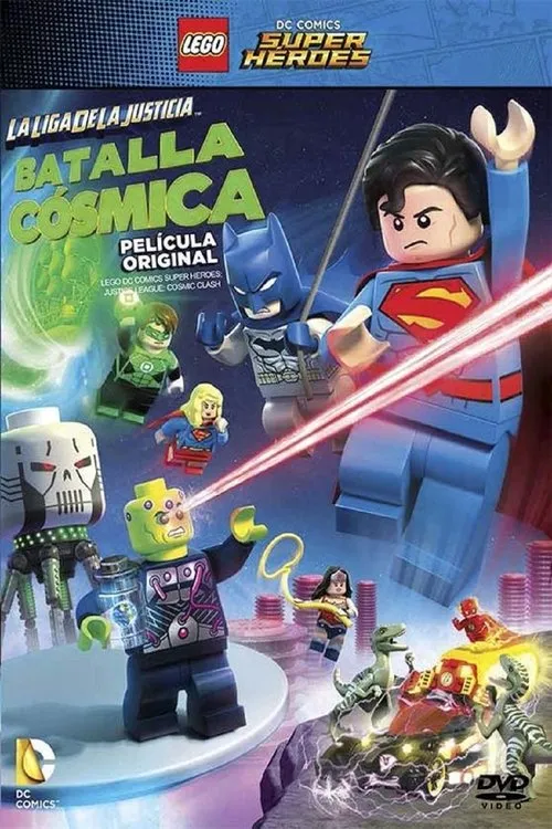 Póster de la película Liga de la Justicia Lego: Batalla cósmica (2015)