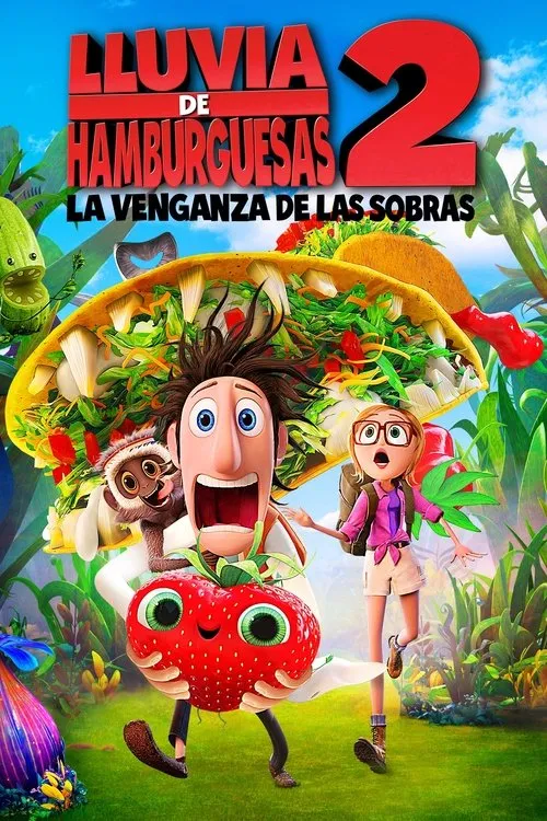 Póster de la película Lluvia de hamburguesas 2: La venganza de las sobras (2013)
