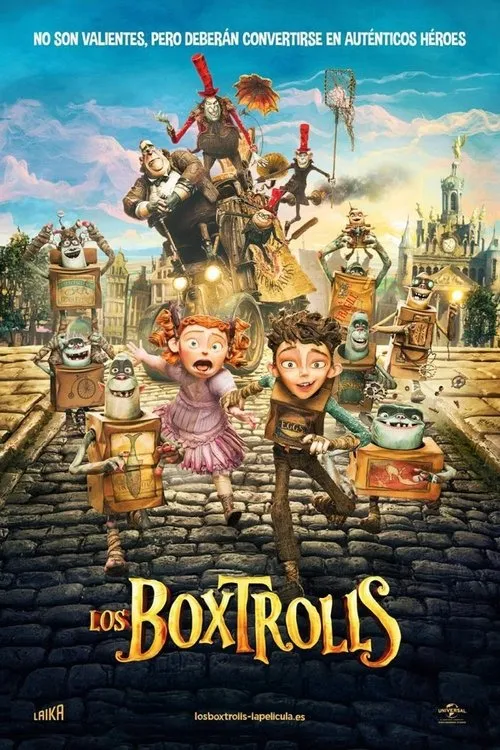 Póster de la película Los Boxtrolls (2014)
