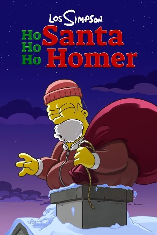 Póster de la película Los Simpson: Santa Homero (2024)