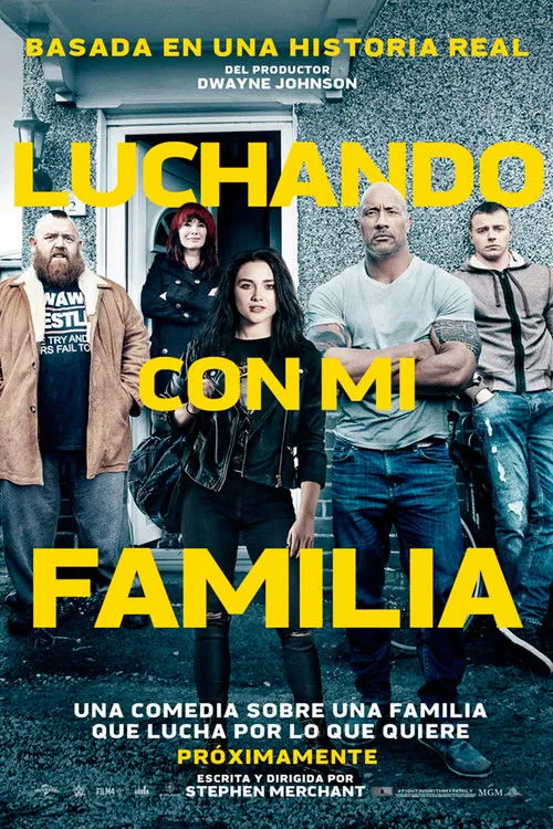 Póster de la película Luchando con mi familia (2019)
