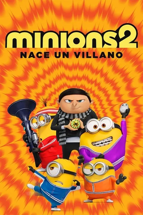 Póster de la película Minions: Nace un villano (2022)
