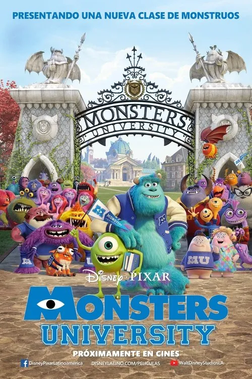 Póster de la película Monsters University (2013)