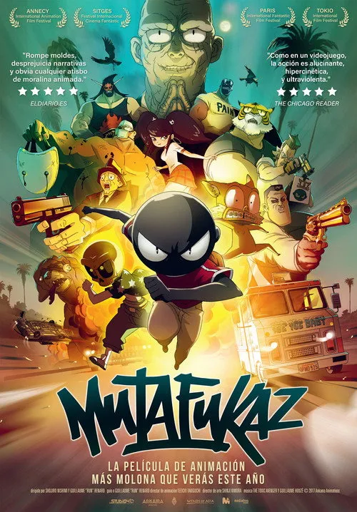 Póster de la película Mutafukaz (2017)