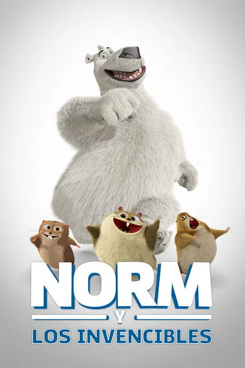 Póster oficial de la película Norm y los Invencibles estrenada en 2016