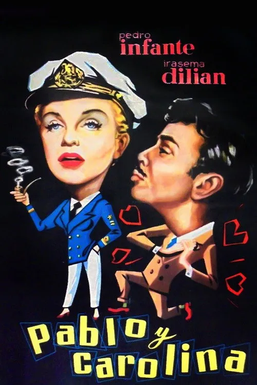 Póster de la película Pablo y Carolina (1957)