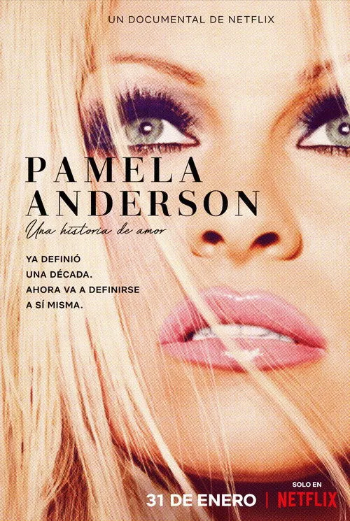 Póster de la película Pamela Anderson: Una historia de amor (2023)