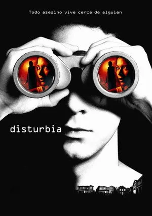 Póster oficial de la película paranoia estrenada en 2007