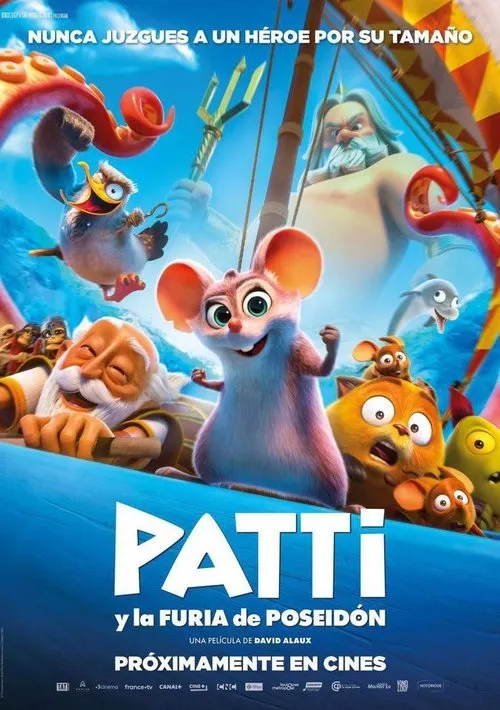 Póster de la película Patti y la furia de Poseidón (2023)