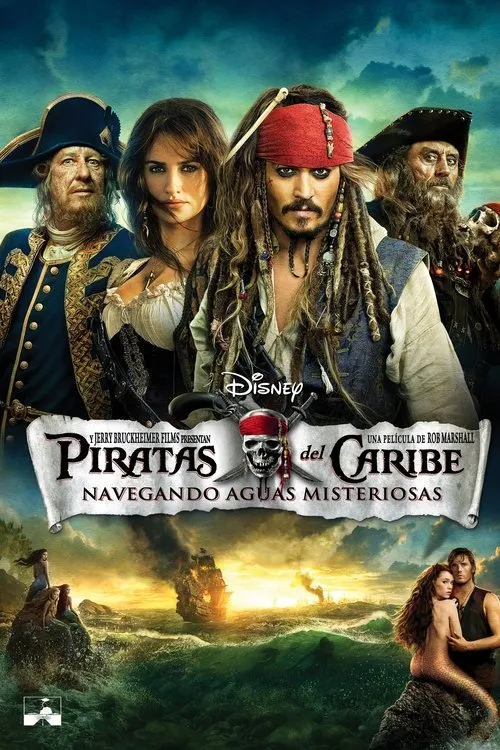 Póster de la película Piratas del Caribe: En mareas misteriosas (2011)