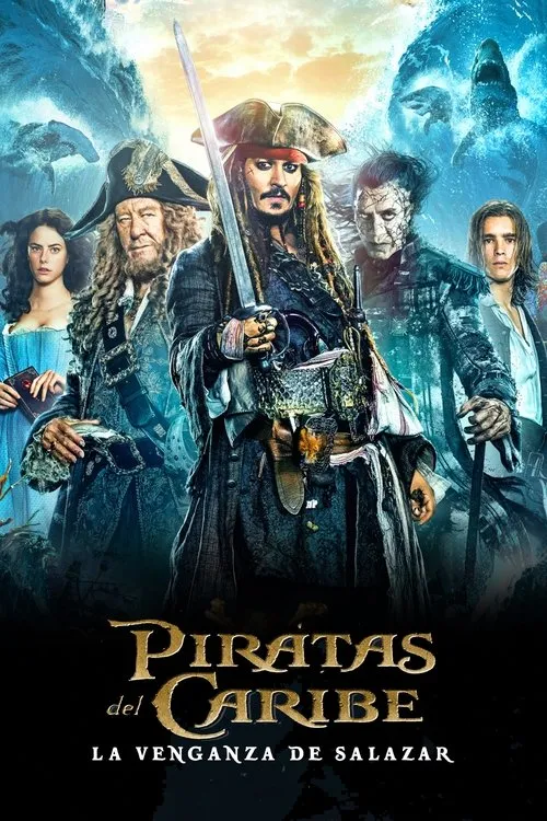 Póster de la película Piratas del Caribe: La venganza de Salazar (2017)