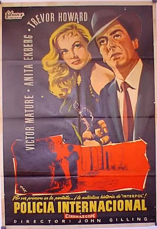 Póster de la película Policía internacional (1957)