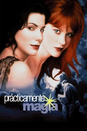 Póster oficial de la película Prácticamente magia estrenada en 1998