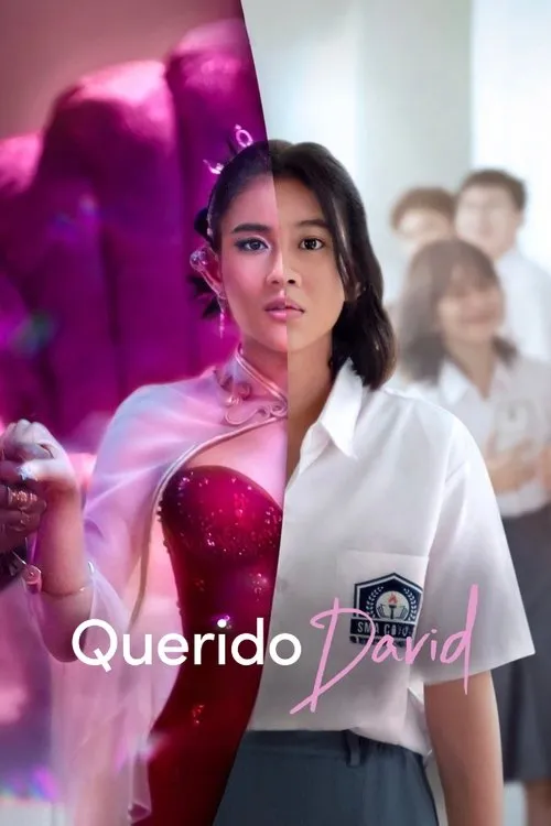 Póster oficial de la película Querido David estrenada en 2023