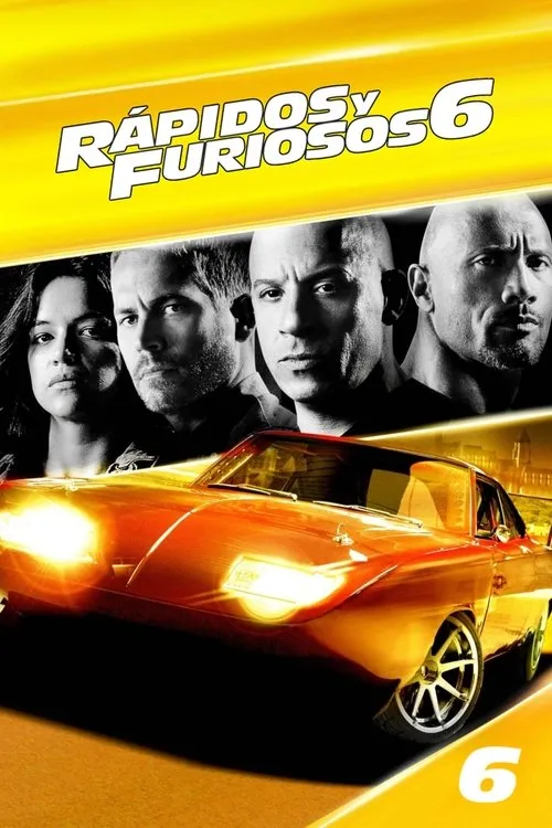 Póster de la película Rápidos y furiosos 6 (2013)