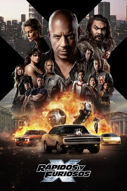 Póster de la película Rápidos y furiosos X (2023)